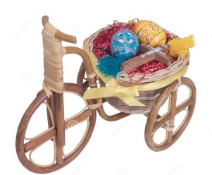 pasen-fiets-met-gele-eieren-51277617